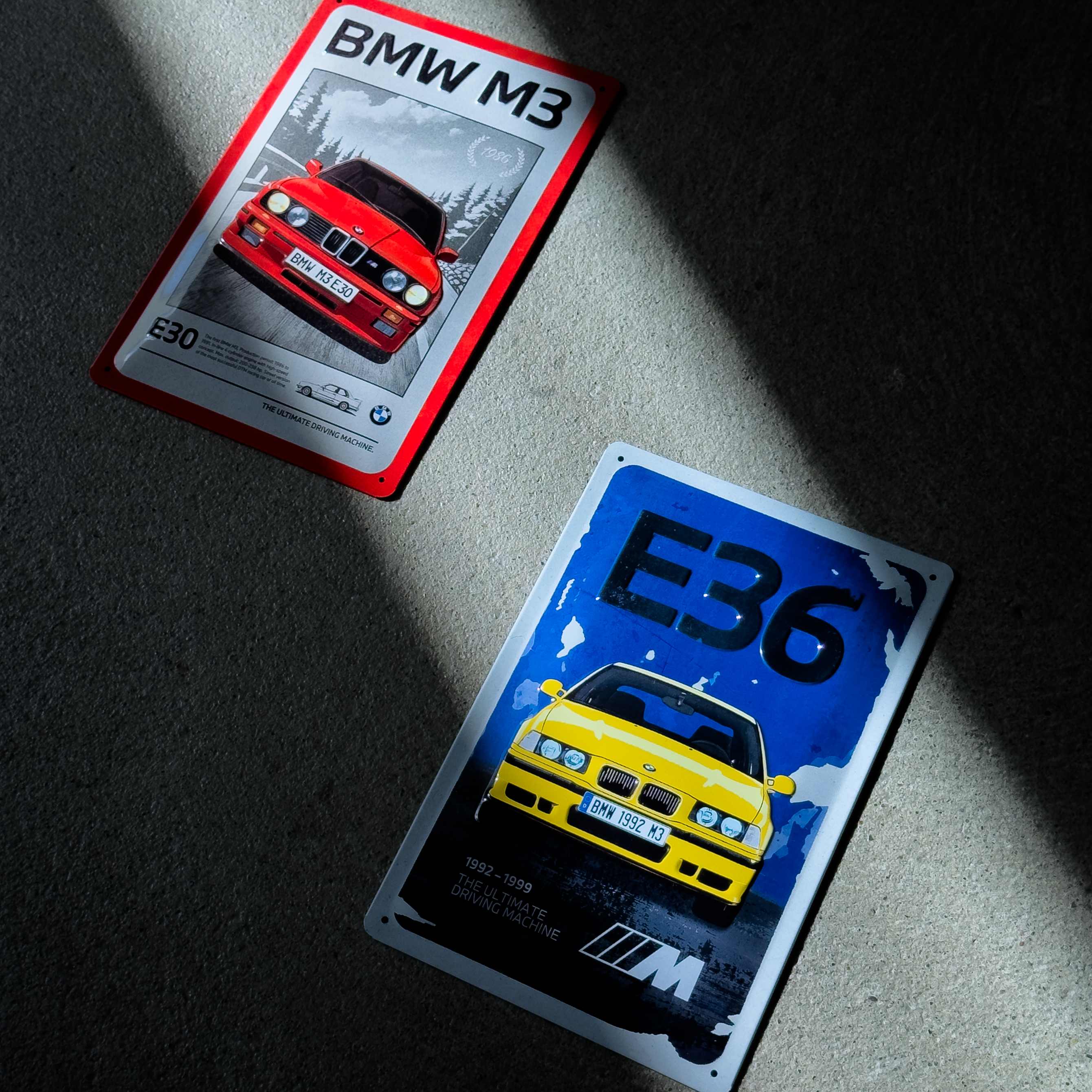 BMW M3 E30/E36 鐵牌