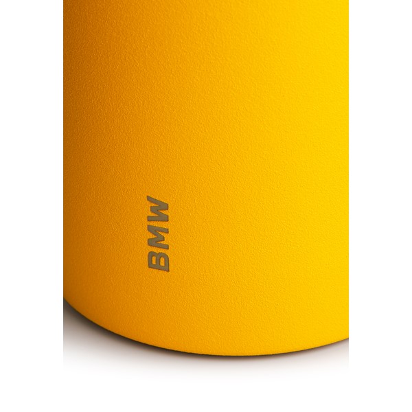 BMW按壓式保溫杯 黃